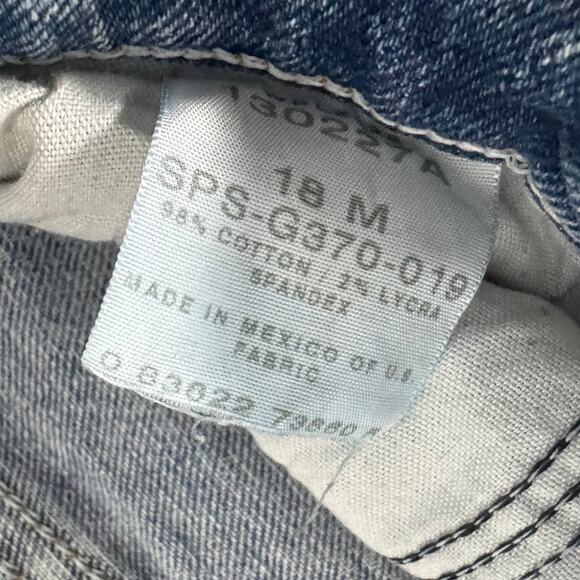 Riders by Lee Classic Fit Straight Leg Denim Medium Wash Jeans - Size: 18M - Picture 5 of 9